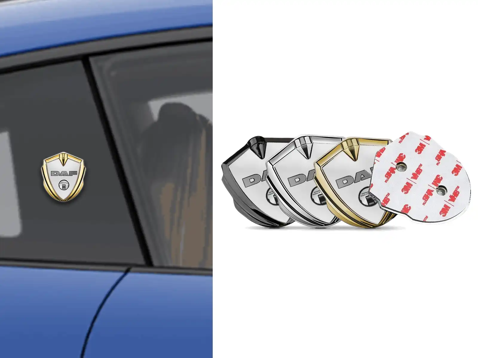 Daf Metal Emblem Badge Limited Edition Stylish